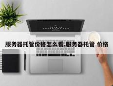 服务器托管价格怎么看,服务器托管 价格